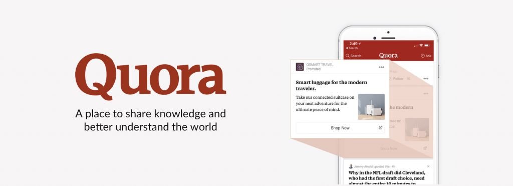 Quora, questions. answers, knowledge, sharing, writing