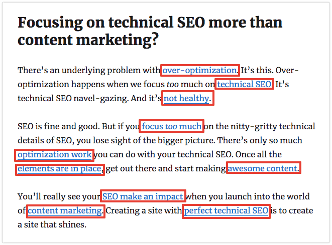 Keyword Stuffing