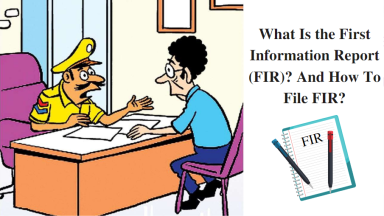 What Is The First Information Report Fir And How To File Fir