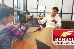 Press Interview by Bansal News MP